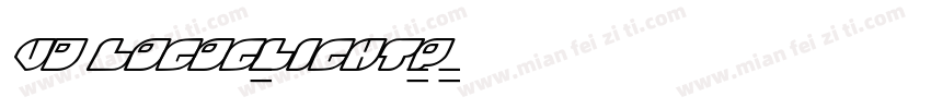 VD LogoG-Light-P字体转换